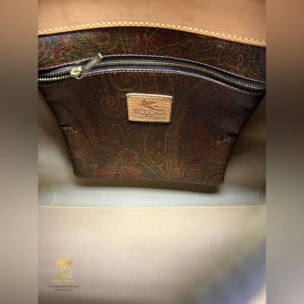 Etro vintage paisley weekender bag - Picture 8 of 16